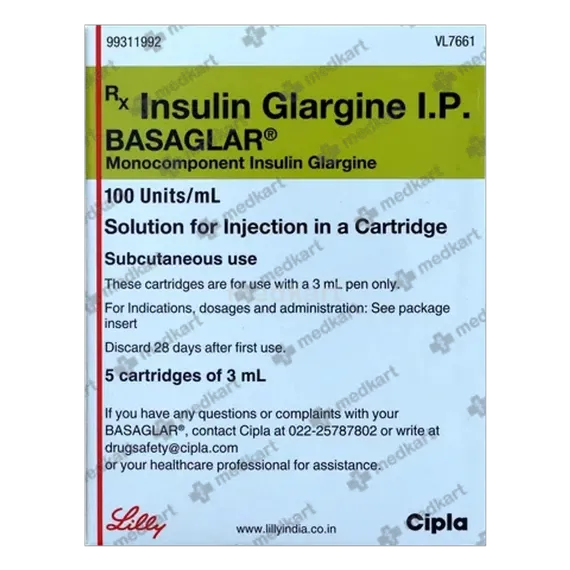 basaglar penfill 3 ml